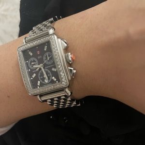 Michelle watch diamond 0.66Ct 120 diamonds